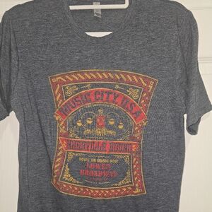 Nashville Charcoal Graphic Tee